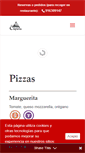 Mobile Screenshot of pizzerialacupula.es